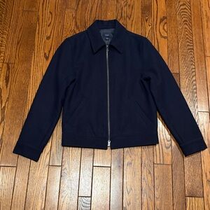 J.Crew Factory Wool-blend Work Jacket - Navy - Men's XS - NWT